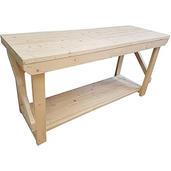 MC Timber Products 6ft 1.8m Heavy Duty Work Bench 