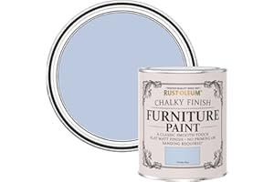 Rust-Oleum Chalk Chalky Furniture Paint Powder Blue 750ML, 0070022G1