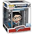 Funko Pop! Deluxe: DC Comics - Superman With Booth - Amazon Exclusive - Collectable Vinyl Figure - Gift Idea - Official Merchandise - Toys for Kids & Adults - Movies Fans