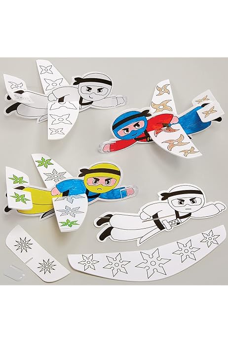 Fasce Ninja Per Bambini - 10 Pezzi Multicolori, Per Feste, Halloween E Giochi Di Ruolo - Foto 10