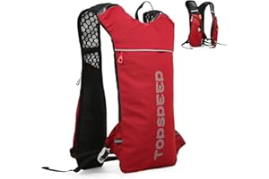 Lixada Mochila de hidratación Ligera de 5 litros, Mochila de hidratación Impermeable y Transpirable, Mochila de equitación al Aire Libre, Ligera para Correr