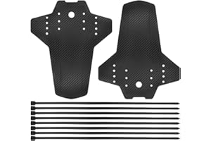 Bailinks 2 Pièce Garde Boue VTT, vélo Fender Compatible avec Les vélos de Montagne de 26", 27.5", 29", Vélo Mud Guard pour Vélo/Course/Vélo de Route de Montagne