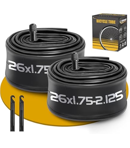 700x38c Bike Tube YunSCM 2-Pcs 700C Bike Inner Tubes 700x35C/43C