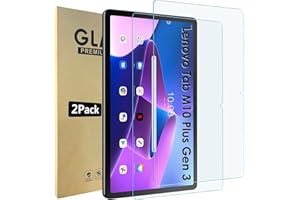 Bigqin 2 Lot Verre Trempé Compatible avec Lenovo Tab M10 Plus Gen 3 10.6" (2022 Released), Protection Écran Anti-rayures, Film de Protection écran, HD Transparent, 9H Dureté