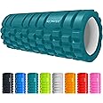 KG Physio Foam Roller for Back, Legs & Arms - Ultra-Lightweight Foam Rollers for Muscles, 3 Massage Intensities, Essential to Release Deep Tension, Made from Durable EVA, 13" x 5" Long