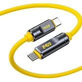 Aohi The Future Adonis Type-C to Type-C LED Ekranlı 1m PD 3.1 120Gbps 240W 8K S&uuml;per Hızlı Şarj/Data Kablosu