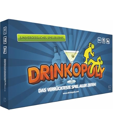Monopoly Board Crawl Party Game - Gioco ufficiale Monopoly per adulti