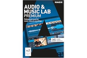 MAGIX Audio & Music Lab – 2017 Premium – Audio editing perfected. Video sound revolutionized. [Download]