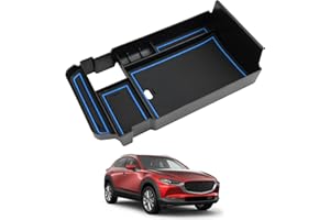 ‎ASZSK ASZSK Ablagefach in der Mittelkonsole, Ablage in der Armlehne, Mit rutschfestem Bodenpolster Neu aufgerüsteter Perfekter Stauraum (Mazda CX-30 CX30 2019-2024 2025)