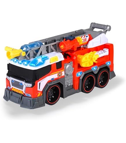 Elektrische Kinderauto - Brandweerauto - Brandweer Spuitwagen - Tot 20 Max 1 3 Km H Met Geluid En Licht En Schep Geel Elektrische Kinderauto - Brandweerauto - Brandweer Spuitwagen - Tot 20 Max 1 3 Km H Met Geluid En Licht En Schep Geel