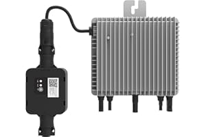 KLARBEIT Deye SUN-M80G3-EU-Q0 - Inverter da 800 Watt, con relè di protezione NA, inverter intelligente, 800 W, centrale elettrica da balcone, micro inverter, 800 W, con funzione WiFi: Deye SUN-M80G3 - Inverter