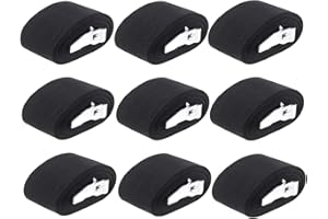 Lostwry Sangle d'Arrimage, 9 Pièces Sangle de Serrage à Cliquet Sangles de Verrouillage Sangle avec Boucle de Serrage Sangle de Fixation pour Moto Voiture, Porte Vélo Bagages 2,5 cm x 2 m