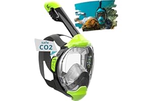 ‎KHROOM Khroom Schnorchelmaske für Erwachsene und Kinder - Seaview Y | CO2 sicher | Vollmaske zum Schnorcheln | Bekannt aus YouTube | Vollgesichtsmaske Schnorchelausrüstung für Erwachsene