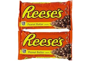 Reese's Lot de 2 copeaux de cuisson au beurre d'arachide 283,5 g