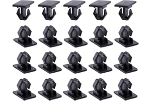 beler 40pcs Black Plastic Rocker Panel Molding Clips for Dodge Charger Magnum Chrysler 300 (Fulfilled by Amazon)