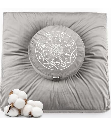 Yoga Studio YS/ZAF/CRES/Black/Lot Lotus Crescent Zafu - 42 x 13 x 18 cm Yoga Studio YS/ZAF/CRES/Black/Lot Lotus Crescent Zafu - 42 x 13 x 18 cm