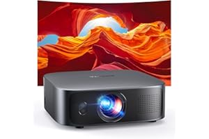 [2025 Upgrade] 4K Short Throw Projector, 1200 ANSI, Smart TV OS Compatible with Netflix/Prime Video, TOF Auto Focus, Dolby Audio, KOGATA Portable Outdoor Movie Projector for Home Cinema