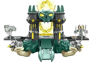 Masters of the Universe - Il set comprende più aree gioco e tutta l'azione ispirata alla battaglia, tra cui lanciamissili, Giocattolo per Bambini 4+ Anni, HGW39