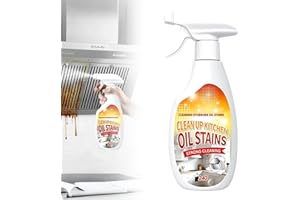 GENERISCH Kitchen Multi-purpose Cleaner, Hochleistungs-Küchenreiniger-Spray, Tragbares Entfettungsspray, Starker Grillreiniger für Restaurants, Mehrzweckreiniger für Viele Schwerölreiniger Oberflächen (1)