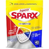 Asperox Sparx Diamond Bulaşık Makinesi Kaps&uuml;l&uuml; 40 Adet