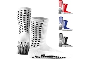 LUX SPORTS Lux Dual Grip Socks - Football Grip Socks for Men and Women. GripArray™ Engineered Performance & Comfort - Anti Slip Socks for Football