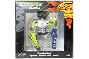 KYOSHO Minichamps - 312090146 - Véhicule Miniature - Figurines Valentino Rossi - GP Estoril 2009 - Echelle 1/12