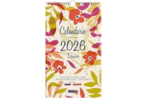 Finocam - Calendario de pared 2026 Mes Vista Enero - Diciembre (12 meses) | Calendario 2026 para anotar | Planificador mensual Talkual - Basic - Español