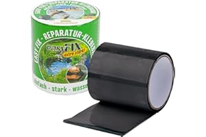 HEISSNER Ruban adhésif de réparation « Easy Fix », 150 cm, noir.