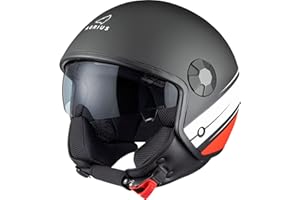 Agrius Score Conoid Open Face Motorcycle Helmet