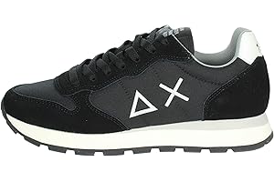 SUN68 Z44101 Sneakers Con Lacci In Tessuto/camoscio Uomo