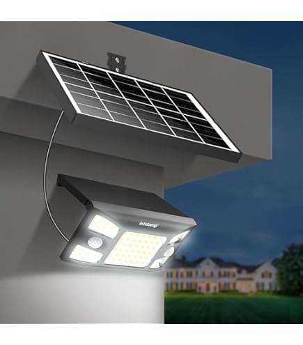 Alusso Security Lights Outdoor Motion Sensor 30w 2400lm 3000k 6500k | INDIA - View #4