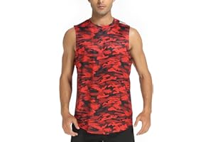 WAZZAP Tank Top Herren Quick Dry Gym Bodybuilding Fitness Sport Ärmellos Muskelshirts