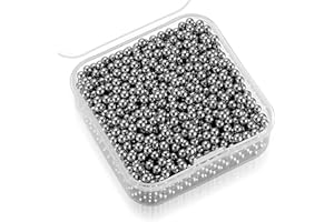 ZHUJIEHIGH 1500 sztuk kulek czyszczących ze stali nierdzewnej, kulki do czyszczenia, kulki stalowe, do czyszczenia butelek, dekanterów, wazonów, karafek