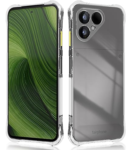 GIOPUEY Case Compatible With FairPhone 6, Ultra Thin TPU Material Case, Anti -Fingerprint Phone Case [Wear-Resistant] [Anti-Slip] – Black - View #8