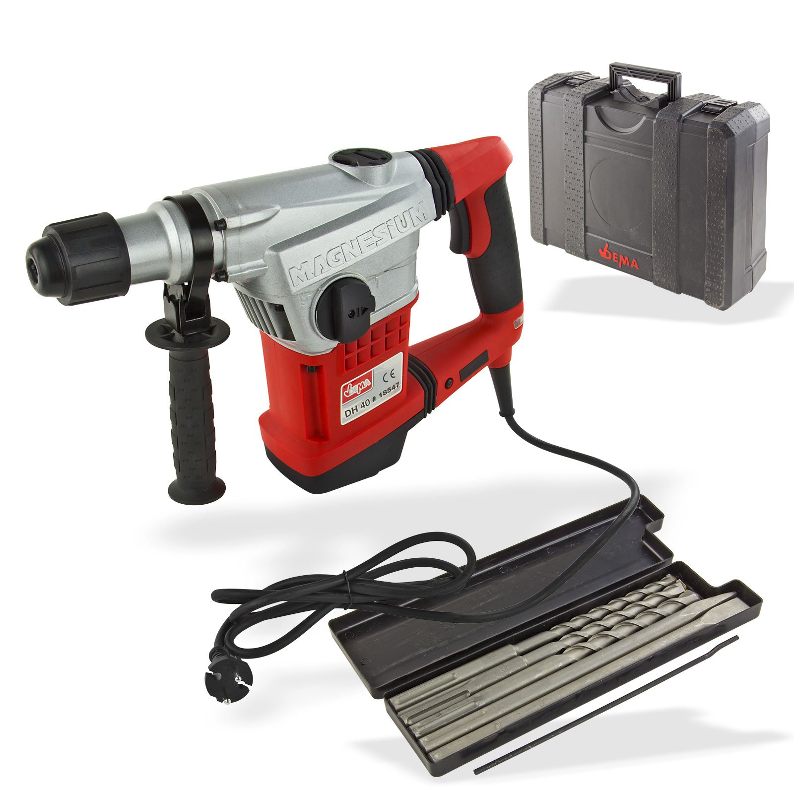 DEMA-BohrhammerMeielhammer-DH40 DEMA Bohrhammer/Meißelhammer DH40