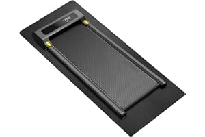 Bibykivn Tappeto Tapis Roulant PVC Spesso 6mm, Tappetino Rulli Bici Fonoisolante - Passeggio/Panca per Pesi/Cross Trainer/Cyclette