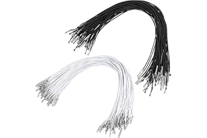 Ymapinc 60 st elastiska repband för hantverk, (svart+vit) mjuk sladd hatt förlängare mask snodd fästband bok bindande fest gö