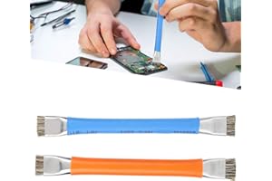 ‎PLYISTY 2-teilige Reinigungsbürsten, PCS-Motherboards mit geradem Griff Ergonomisches Design/Antirutsch-/Antistatikbürste für PCB-Motherboards für Mobiltelefone