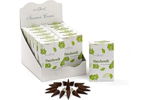 STAMFORD INC. Stamford Patchouli Incense Cones, 15 Cones x 12 Packs