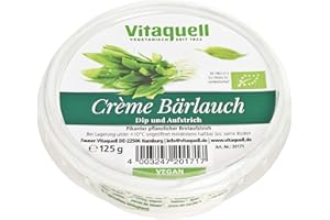 ‎VITAQUELL Vitaquell Bio Crème Bärlauch - veganer Frischkäse 125 g