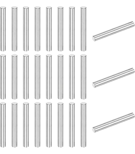 PATIKIL Perno Cilindrico In Acciaio Inox 304 – 6 Pezzi Da 10x40 Mm Per Mensole, Mobili E Fissaggi Precisi