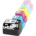 Ink Inspiration® Replacement for HP 363 Ink Cartridges 6-Pack, Use with HP Photosmart C7280 C8180 C5180 C6180 C6280 C7180 3310 3210 3110 8250 D6160 D7160 D7260 D7460