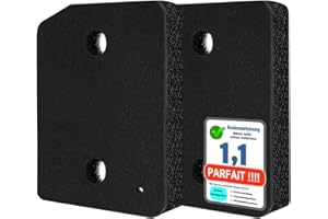 XZGM 2 Stück Trockner Filter für Miele T1 9164761 Wärmepumpentrockner, Fein/Grob 207 x 157 x 30MM,Ersatz-Schwammfilter für Wärmepumpentrockner