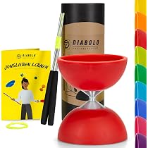 Diábolo Con Rodamientos Y Luces LED - Juego De Malabares Para Niños Y Adultos, 4 Colores Intermitentes, Triple Rodamiento