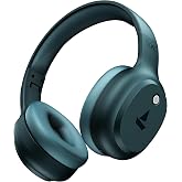 Boat Rockerz 421, 60H Battery, Low Latency(40Ms), 40Mm Drivers, ENx Tech, Stream Ad Free Music via App Support, Bluetooth Hea