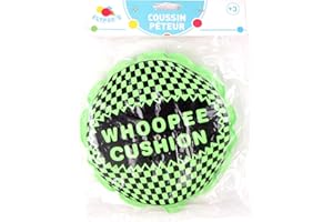 FLYPOP'S - Cuscino Petardo - Scherzi - 033264 - Colore Casuale - Lattice - Bambino - Compleanno - Scherzo - 17 cm x 2 cm - A Partire dai 3 Anni.