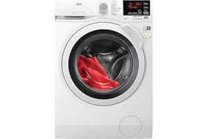 AEG Waschtrockner, DualSense - schonende Pflege, 8 kg Waschen, 5 kg Trocknen, D, energiesparend, Mengenautomatik, Nachlegefunktion, ProSteam – Auffrischfunktion, 1600 U/min, Weiß, L7WBA60680
