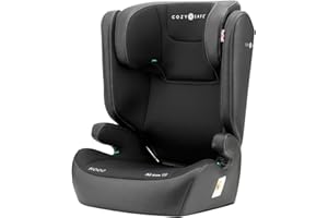Cozy N Safe Hood i-Size Kindersitz, Autokindersitz, Kinderautositz, kindersitzerhöhung,100-150cm Gruppe 2/3 (15-36 kg/4-12 Jahre), Verstellbarer Kindersitz ECE R129,Ohne ISOfix, Seitenschutz