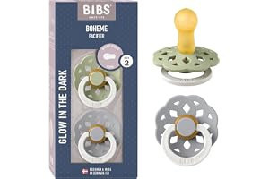 Lot De 4 Tétines MAM Original Start Day & Night - Pour Nouveau-nés 0-2 Mois - 2 Phosphorescentes - Design Orthodontique
