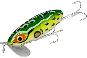 Arbogast Jitterbug Topwater Bass Fishing Lure - Excellent for Night Fishing
